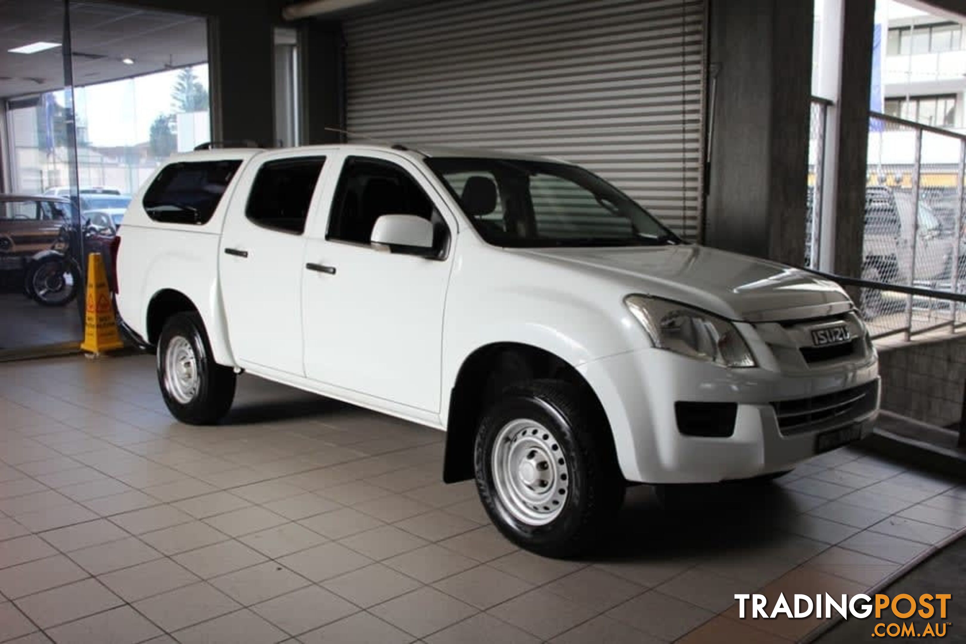 2013 ISUZU D-MAX SX HI-RIDE (4X2) TF MY12 CREW CAB UTILITY