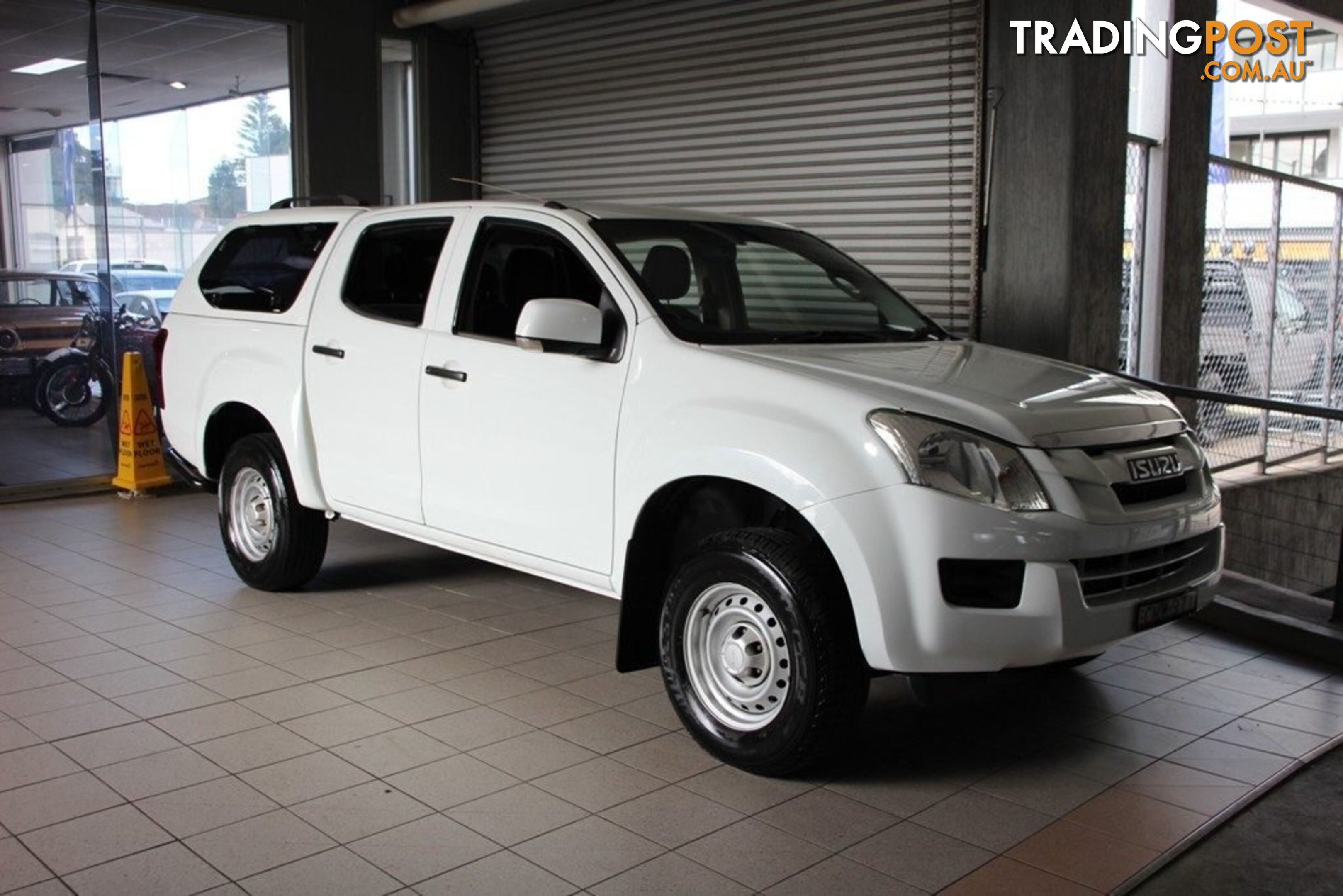 2013 ISUZU D-MAX SX HI-RIDE (4X2) TF MY12 CREW CAB UTILITY