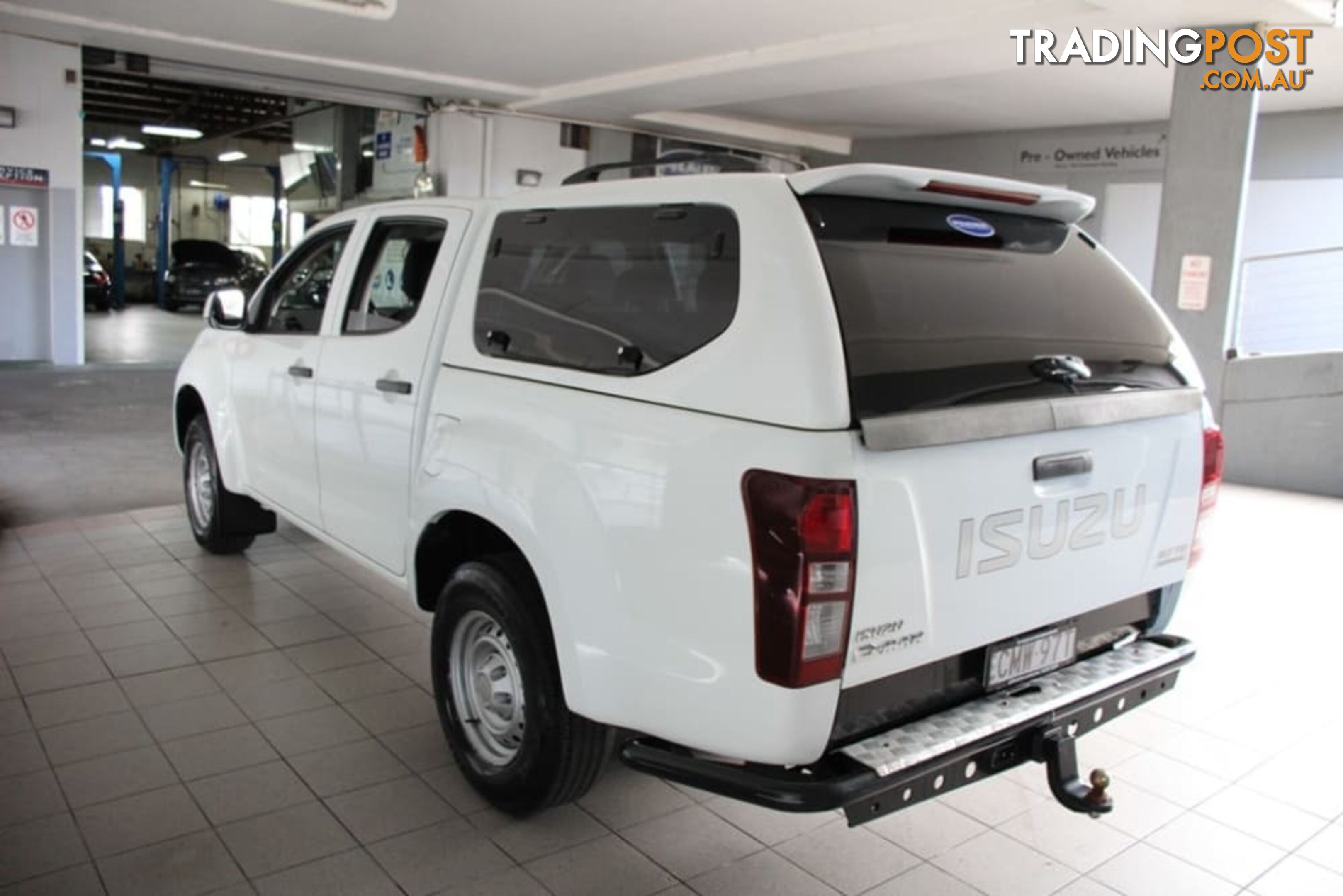 2013 ISUZU D-MAX SX HI-RIDE (4X2) TF MY12 CREW CAB UTILITY