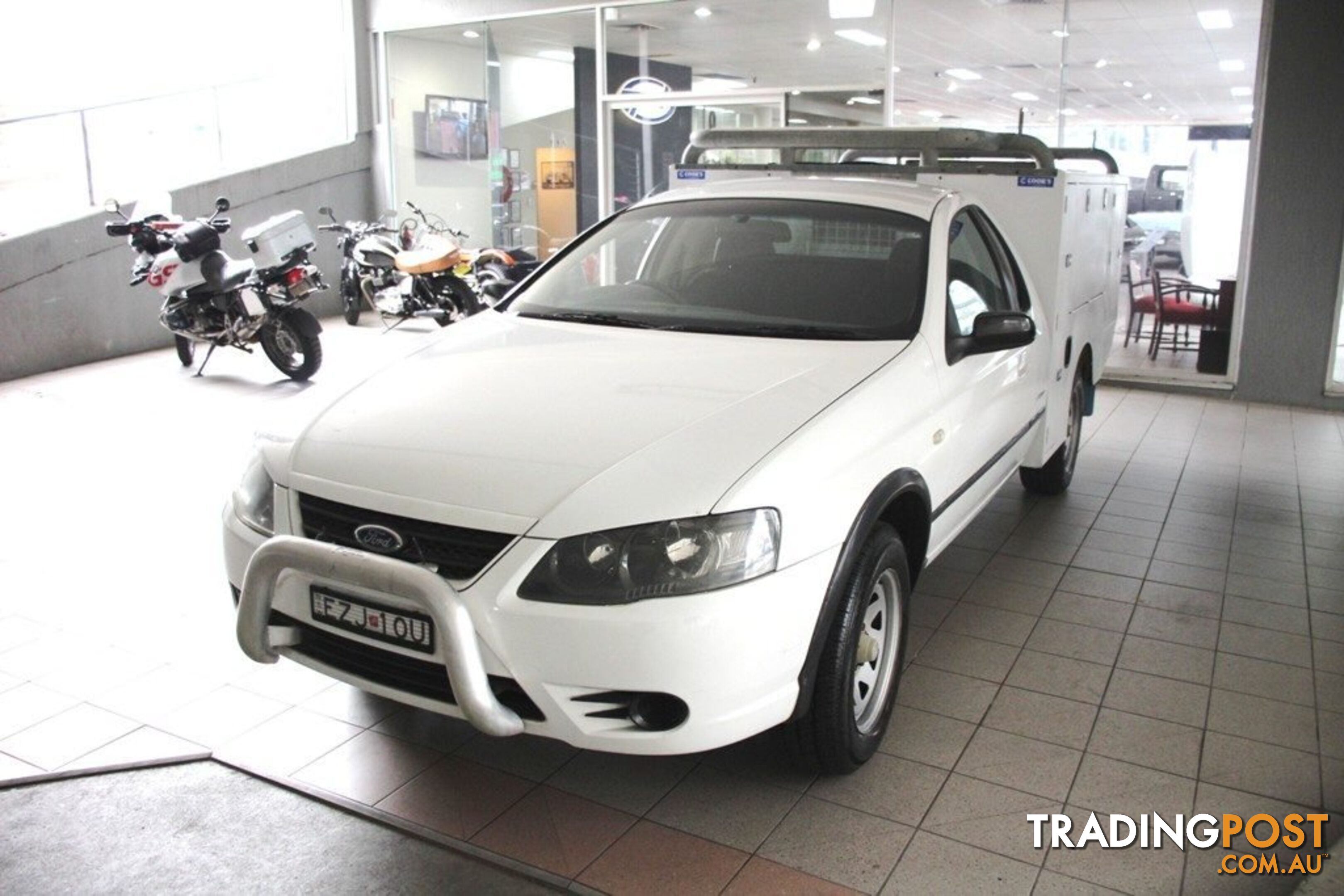 2006 FORD FALCON RTV (LPG) BF MKII UTILITY