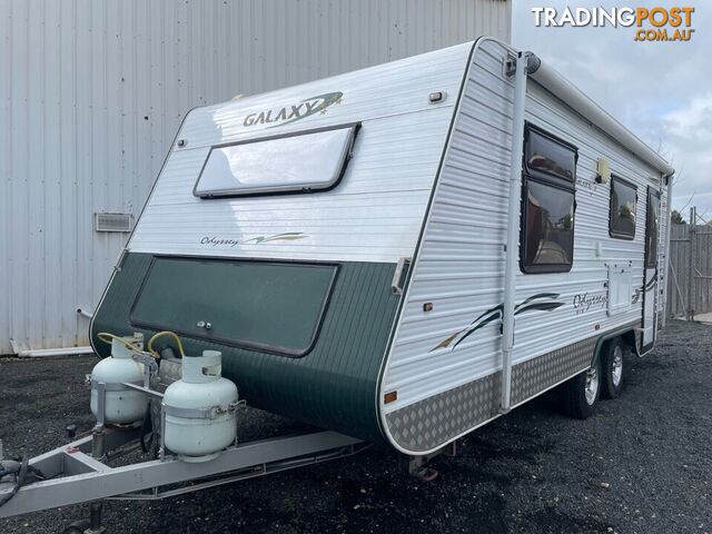 GALAXY ODYSSEY 20' ENSUITE LOVELY CARAVAN 2010 READY TO ROLL REGISTERED BARGAIN