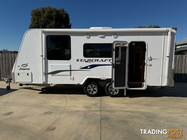 JAYCO BARGAIN STARCRAFT 2015 20' LUXURY LEATHER SEATS IMMACULATE READY TRAVEL