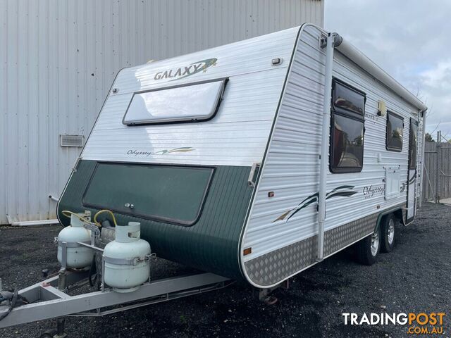 GALAXY ODYSSEY 20' ENSUITE LOVELY CARAVAN 2010 READY TO ROLL REGISTERED BARGAIN