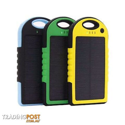 PRICE REDUCED!! Dual USB Waterproof Solar Charger Power Bank