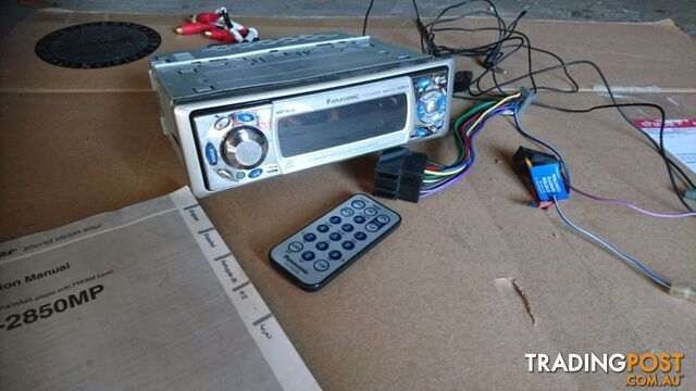 Panasonic cd MP3 head unit - photo 2 of 2