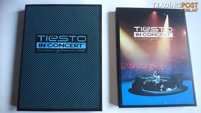 Tiesto live in concert 2004 double DVD set
