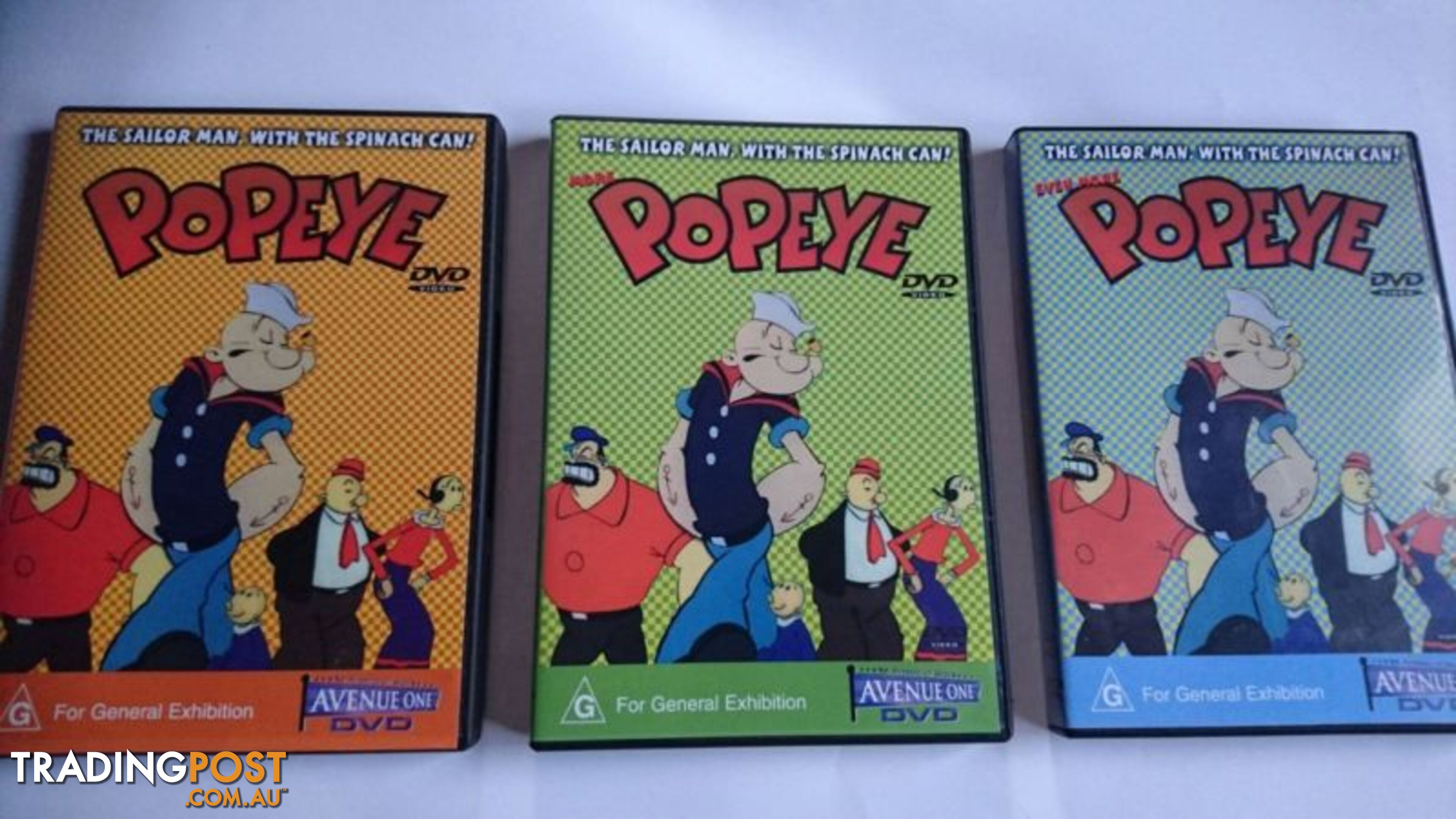 Popeye kids DVD collection