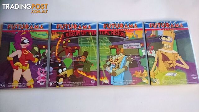 Futurama seasons 1, 2, 3, 4 complete DVD box set collection - photo 5 of 5