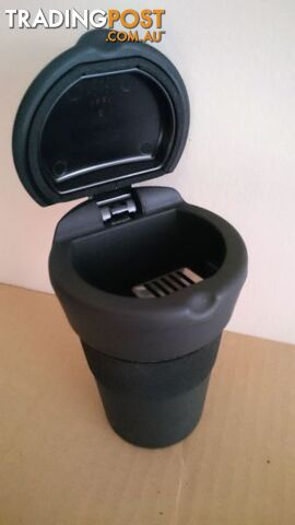 Portable cup holder car ashtray