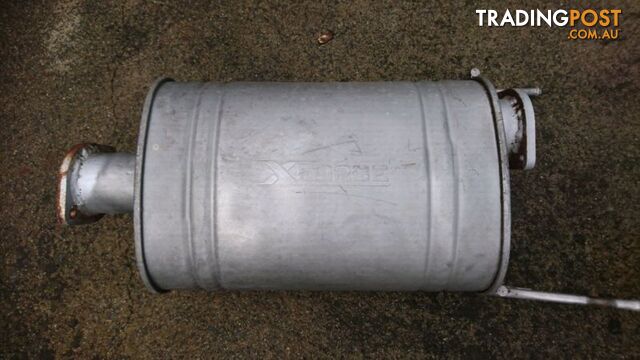 X-Force 3" inch high flow muffler exhaust - photo 2 of 4