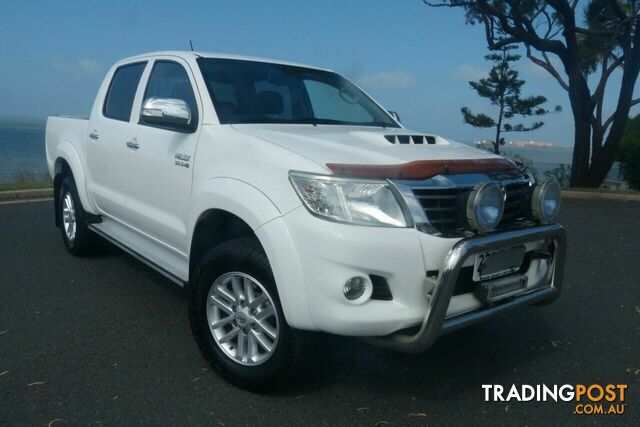 2013 TOYOTA HILUX SR5 DOUBLE CAB KUN26R MY12 UTILITY