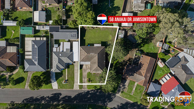 58 ANAKAI DRIVE JAMISONTOWN NSW 2750