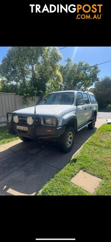 2000 Toyota Hilux SR5 (4X4) SR5 Ute Manual