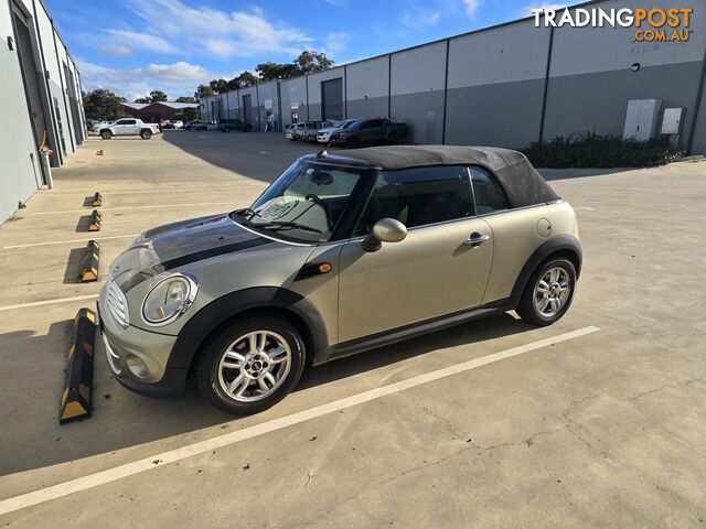 2010 MINI Cabrio Convertible Automatic