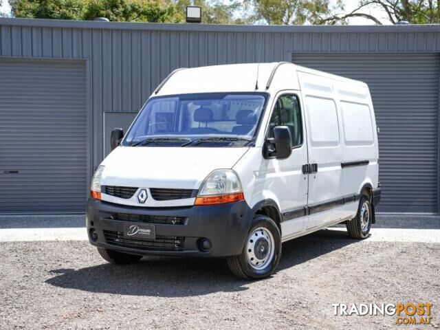 2008 RENAULT MASTER X70 VAN MID ROOF MWB 4DR QUICKSHIFT 6SP 2.5DT  VAN