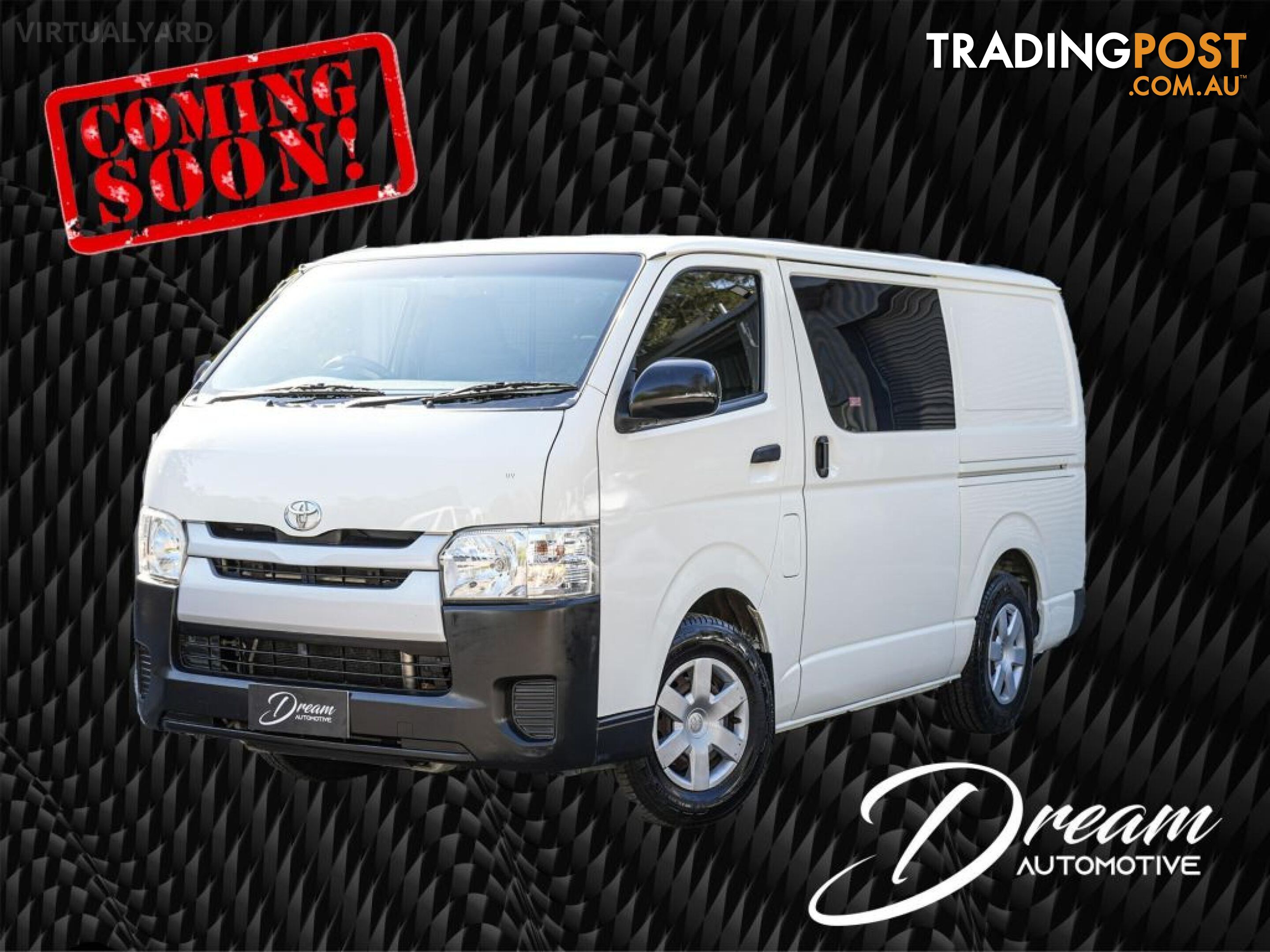 2018 TOYOTA HIACE TRH201R VAN LWB 4DR MAN 5SP 1088KG 2.7I  VAN