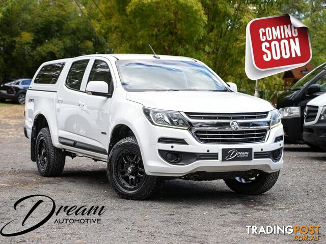 2018 HOLDEN COLORADO RG LS UTILITY CREW CAB 4DR SPTS AUTO 6SP 4X4 2.8DT MY18  UTILITY