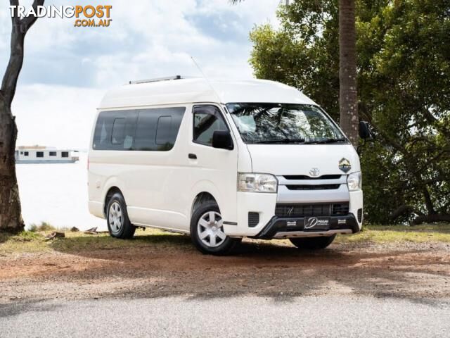 2015 TOYOTA HIACE CAMPER VAN TRH200R VAN HIGH ROOF GL LWB 4DR AUTO 4SP 2.0I VAN