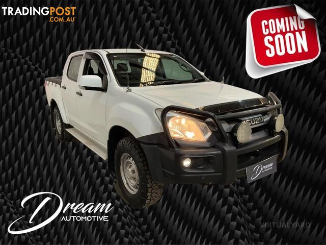 2018 ISUZU D-MAX MY18 SX UTILITY CREW CAB 4DR MAN 6SP 4X4 1034KG 3.0DT  CAB CHASSIS