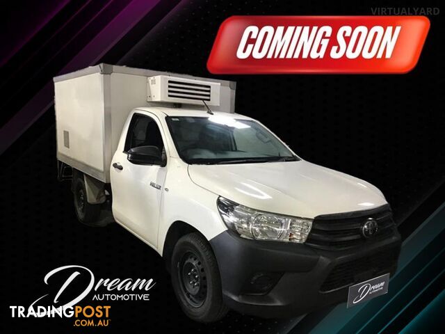 2020 TOYOTA HILUX REFRIGERATED - TGN121R WORKMATE CAB CHASSIS SINGLE CAB 2DR MAN...