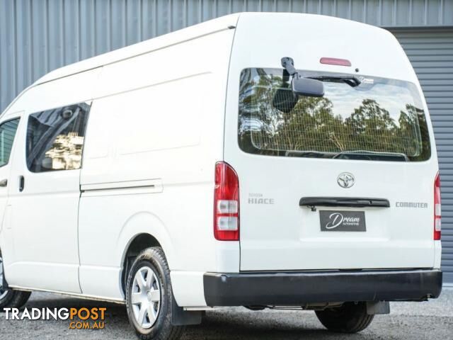 2012 TOYOTA HIACE KDH221R VAN HIGH ROOF SUPER LWB 5DR AUTO 4SP 3.0DT  VAN