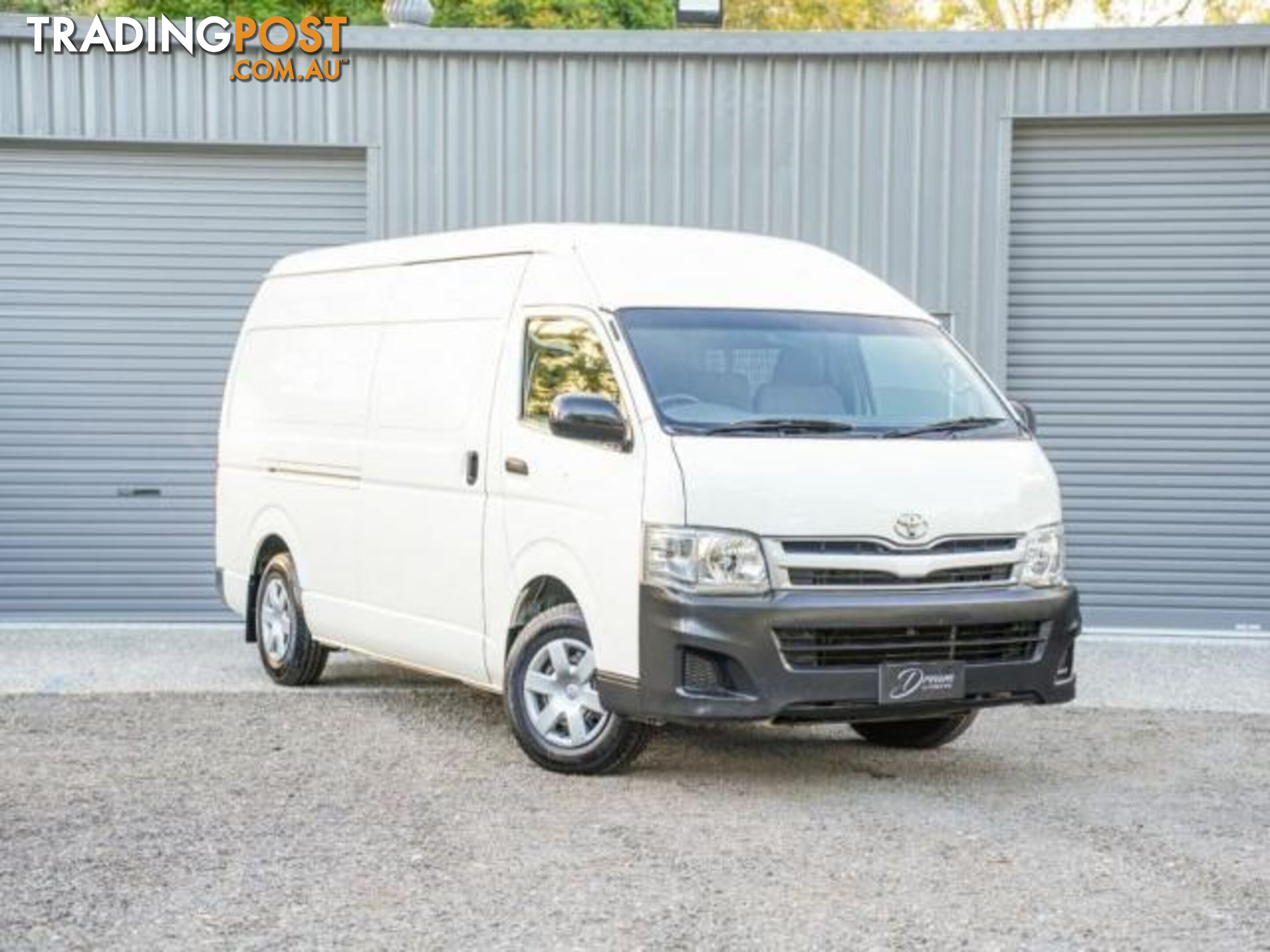 2012 TOYOTA HIACE KDH221R VAN HIGH ROOF SUPER LWB 5DR AUTO 4SP 3.0DT  VAN