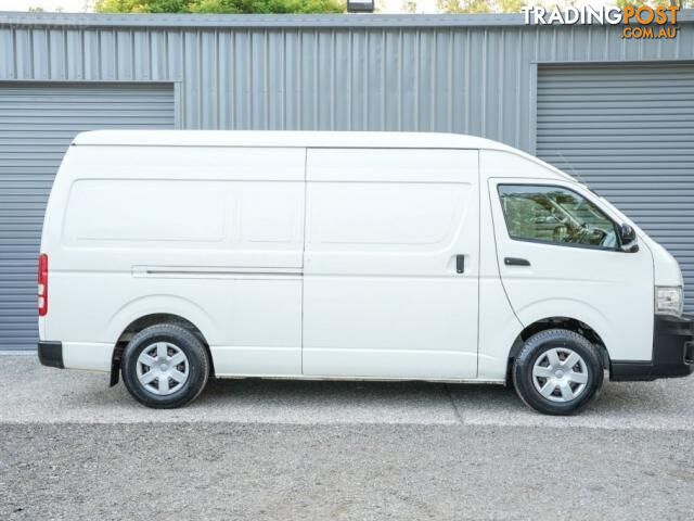 2012 TOYOTA HIACE KDH221R VAN HIGH ROOF SUPER LWB 5DR AUTO 4SP 3.0DT  VAN