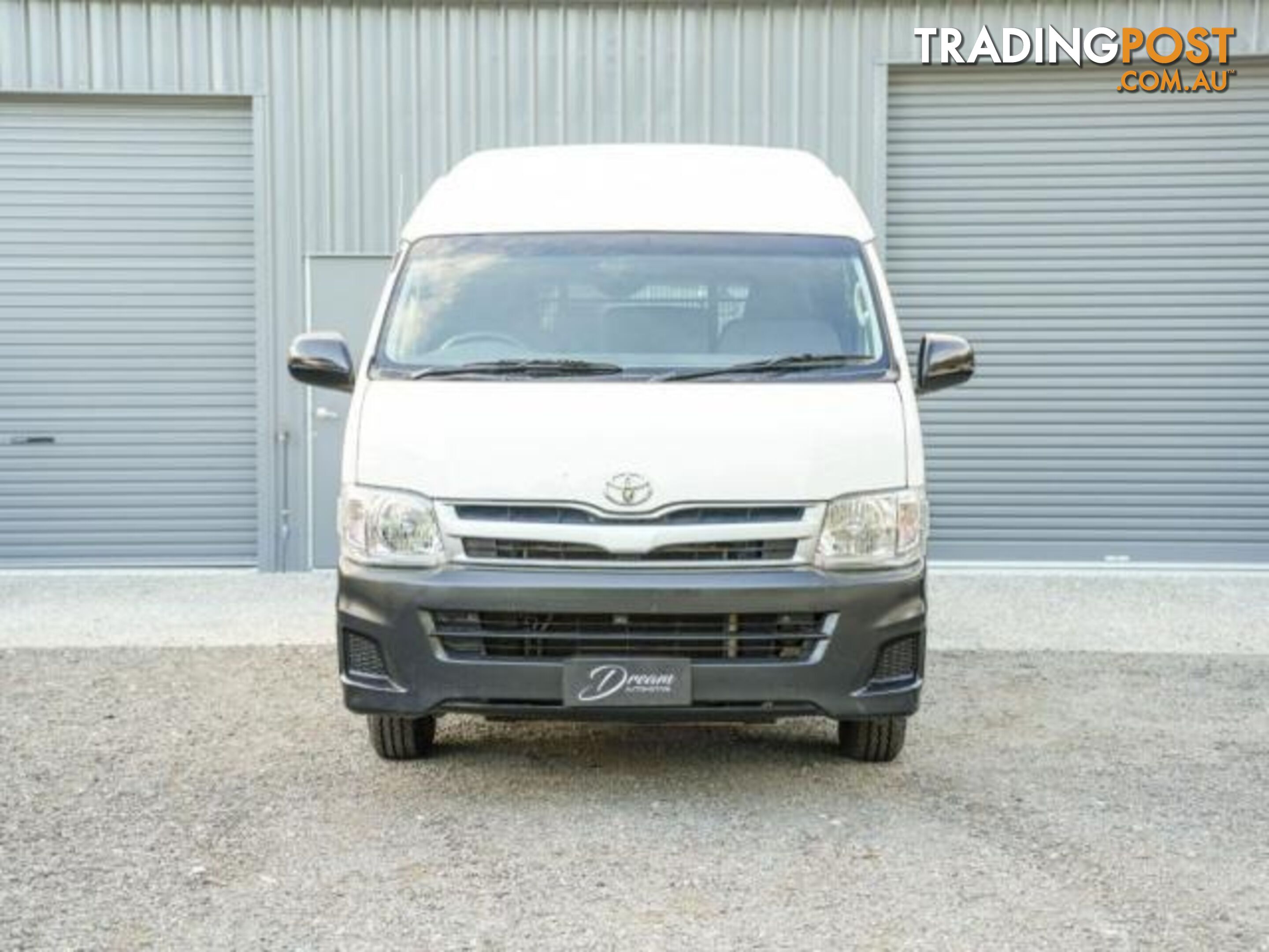 2012 TOYOTA HIACE KDH221R VAN HIGH ROOF SUPER LWB 5DR AUTO 4SP 3.0DT  VAN