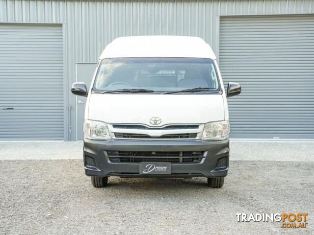 2012 TOYOTA HIACE KDH221R VAN HIGH ROOF SUPER LWB 5DR AUTO 4SP 3.0DT  VAN