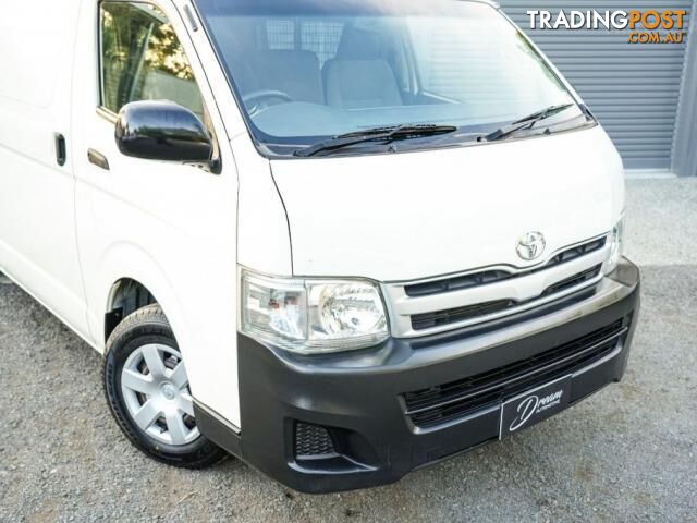 2012 TOYOTA HIACE KDH221R VAN HIGH ROOF SUPER LWB 5DR AUTO 4SP 3.0DT  VAN