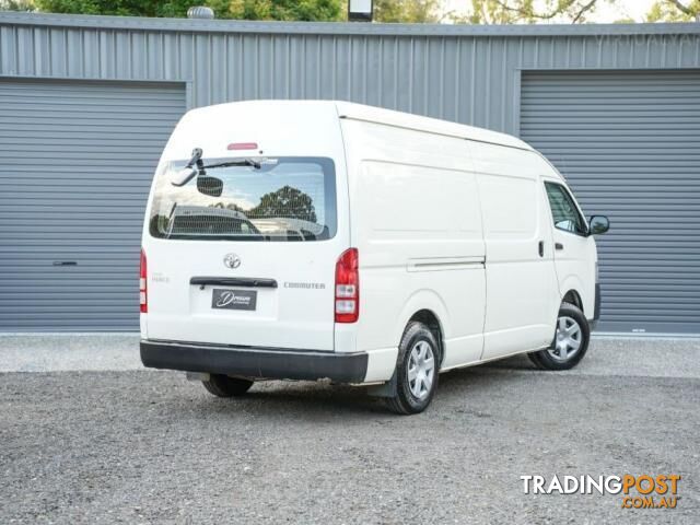 2012 TOYOTA HIACE KDH221R VAN HIGH ROOF SUPER LWB 5DR AUTO 4SP 3.0DT  VAN