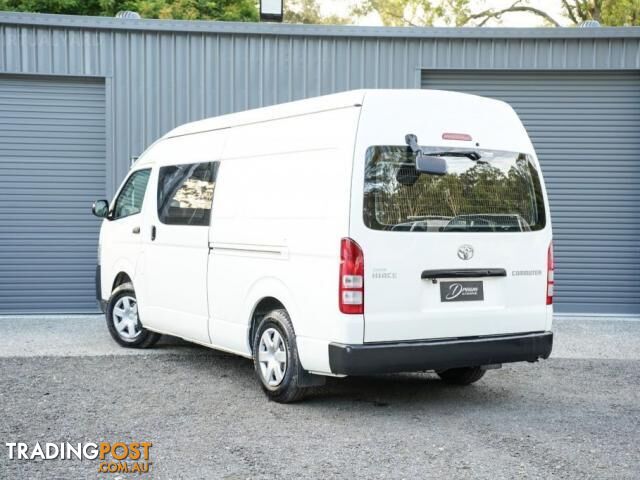 2012 TOYOTA HIACE KDH221R VAN HIGH ROOF SUPER LWB 5DR AUTO 4SP 3.0DT  VAN