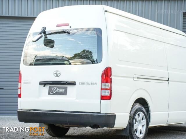 2012 TOYOTA HIACE KDH221R VAN HIGH ROOF SUPER LWB 5DR AUTO 4SP 3.0DT  VAN