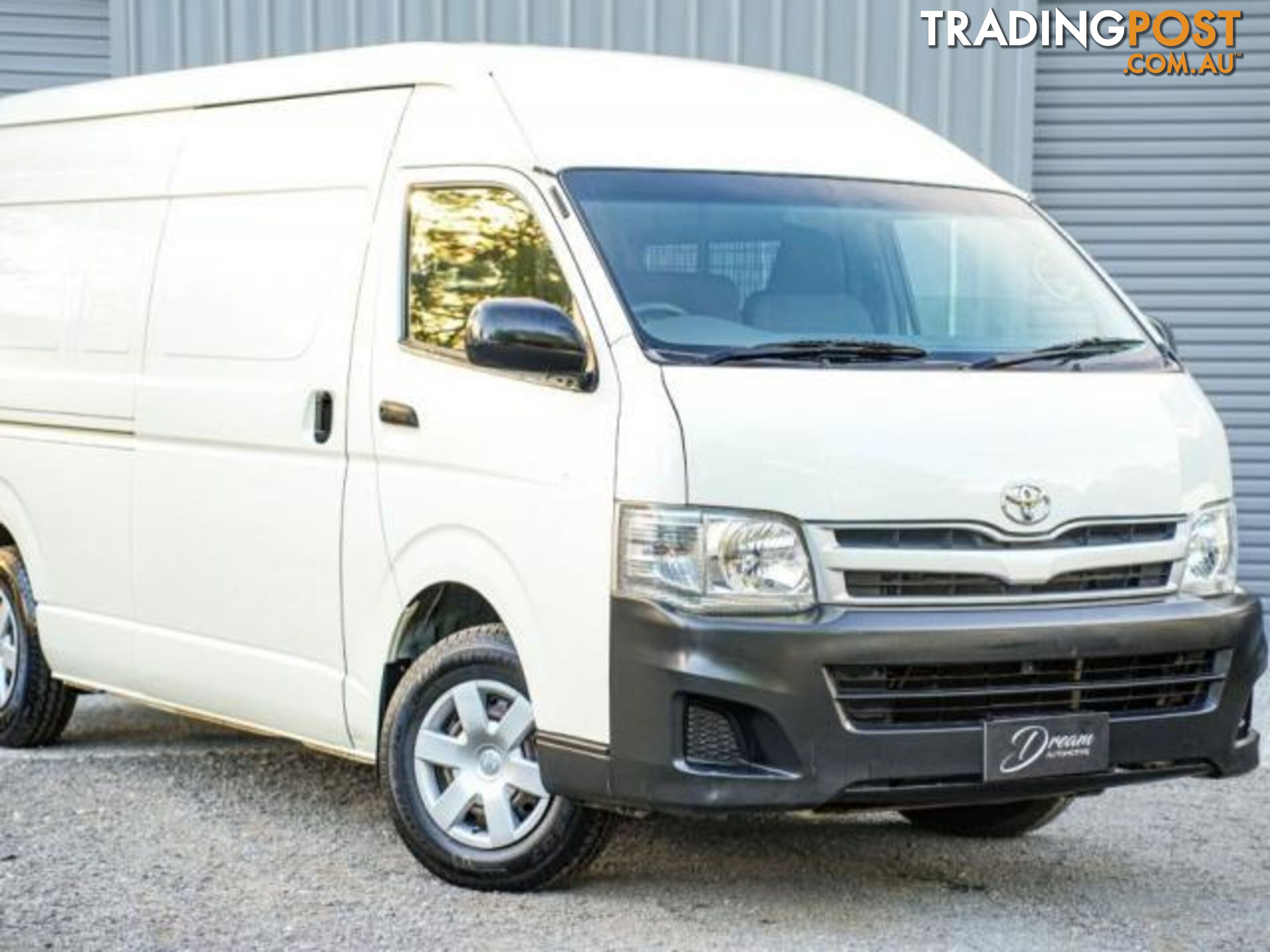 2012 TOYOTA HIACE KDH221R VAN HIGH ROOF SUPER LWB 5DR AUTO 4SP 3.0DT  VAN