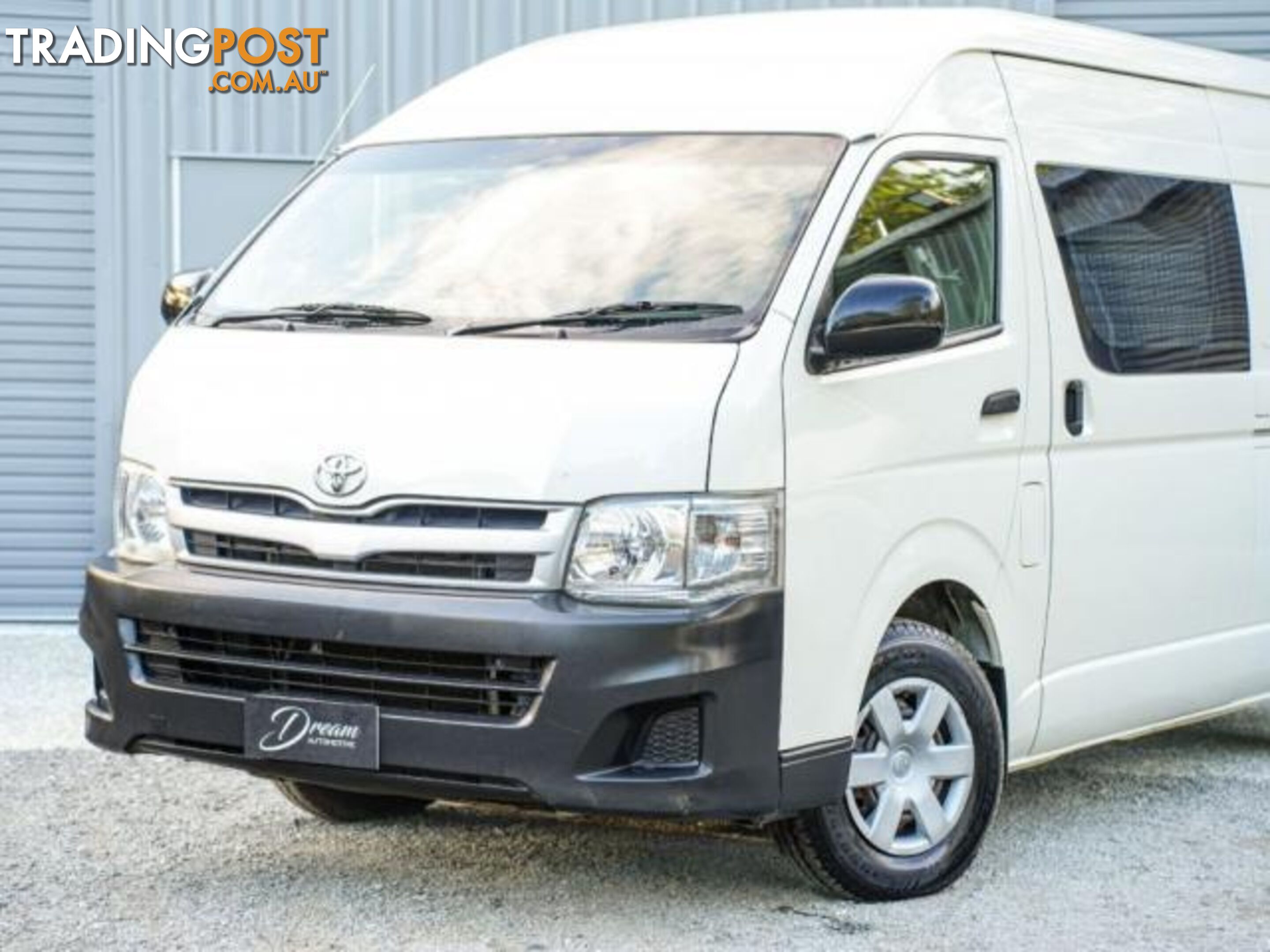 2012 TOYOTA HIACE KDH221R VAN HIGH ROOF SUPER LWB 5DR AUTO 4SP 3.0DT  VAN