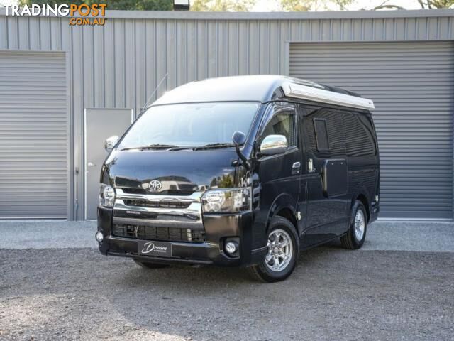 2016 TOYOTA HIACE CAMPER VAN TRH200R VAN HIGH ROOF GL LWB 4DR AUTO 4SP 2.0I  VAN