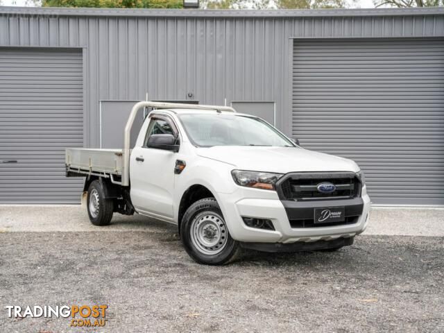 2018 FORD RANGER PX MKII XL CAB CHASSIS SINGLE CAB 2DR MAN 6SP 4X2 2.2DT JUN  CAB CHASSIS