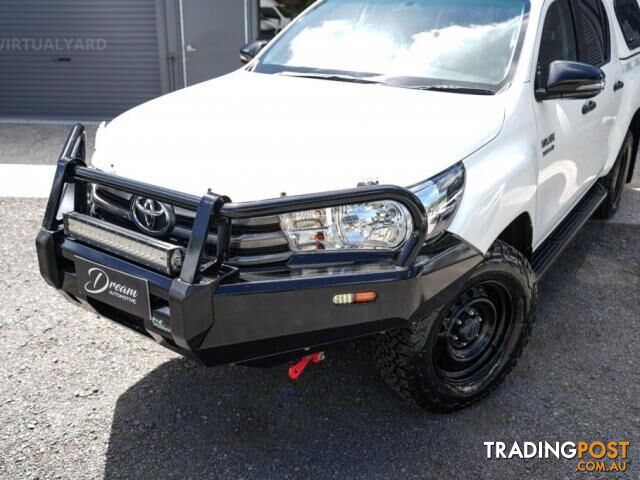 2018 TOYOTA HILUX GUN126R SR UTILITY DOUBLE CAB 4DR MAN 6SP 4X4 2.8DT  UTE