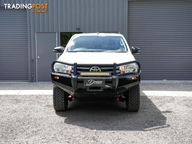 2018 TOYOTA HILUX GUN126R SR UTILITY DOUBLE CAB 4DR MAN 6SP 4X4 2.8DT  UTE