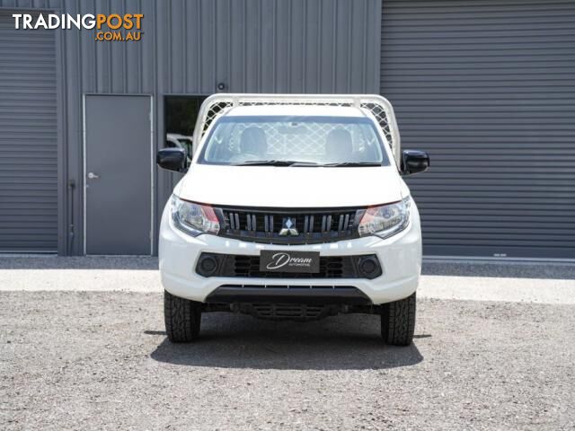 2018 MITSUBISHI TRITON MQ GLX CAB CHASSIS SINGLE CAB 2DR MAN 6SP 4X2 2.4I  CAB CHASSIS