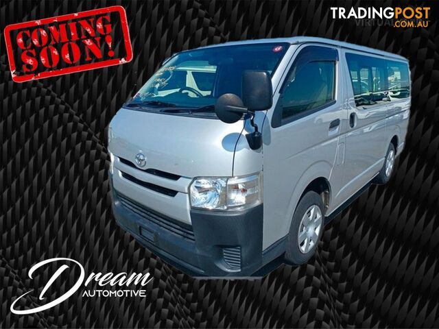 2016 TOYOTA HIACE KDH201R CREWVAN LWB 5DR AUTO 4SP 3.0DT  WAGON