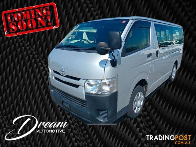 2016 TOYOTA HIACE KDH201R CREWVAN LWB 5DR AUTO 4SP 3.0DT  VAN WAGON