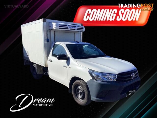 2017 TOYOTA HILUX REFRIGERATED - GUN122R WORKMATE CAB CHASSIS SINGLE CAB 2DR MAN...