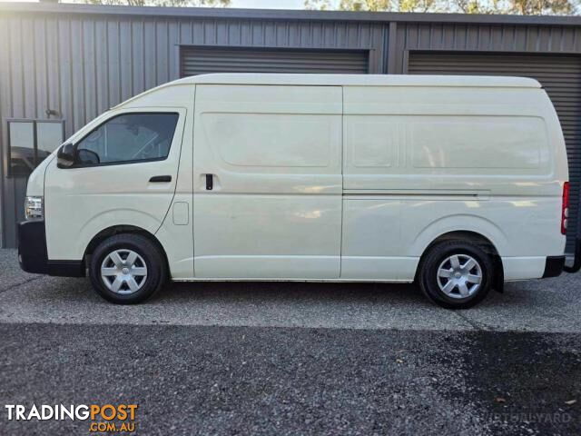 2016 TOYOTA HIACE KDH221R VAN HIGH ROOF SUPER LWB 5DR AUTO 4SP 3.0DT  VAN