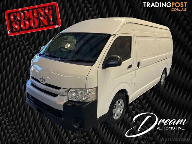 2016 TOYOTA HIACE KDH221R VAN HIGH ROOF SUPER LWB 5DR AUTO 4SP 3.0DT  VAN