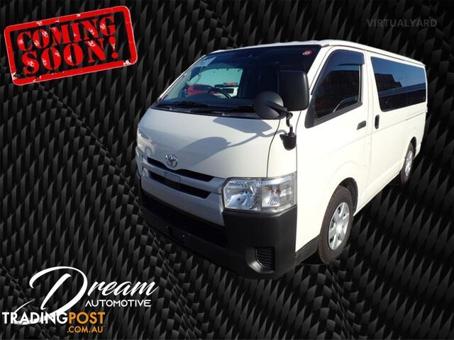 2019 TOYOTA HIACE GDH201R VAN LWB 4DR AUTO 6SP 2.8TD  VAN