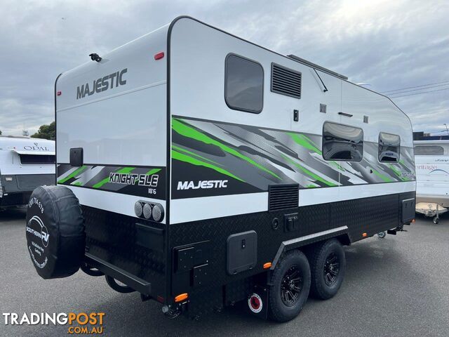 2024 MAJESTIC KNIGHT SLE 186 CARAVAN WITH SINGLE BEDS