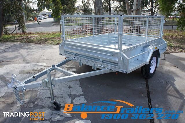 7×5 FULLY WELDED SINGLE AXLE TIPPER ATM 750KG - photo 3 of 18