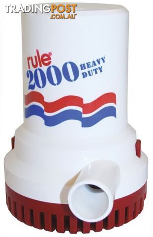 RULE 2000 12V MANUAL BILGE PUMP