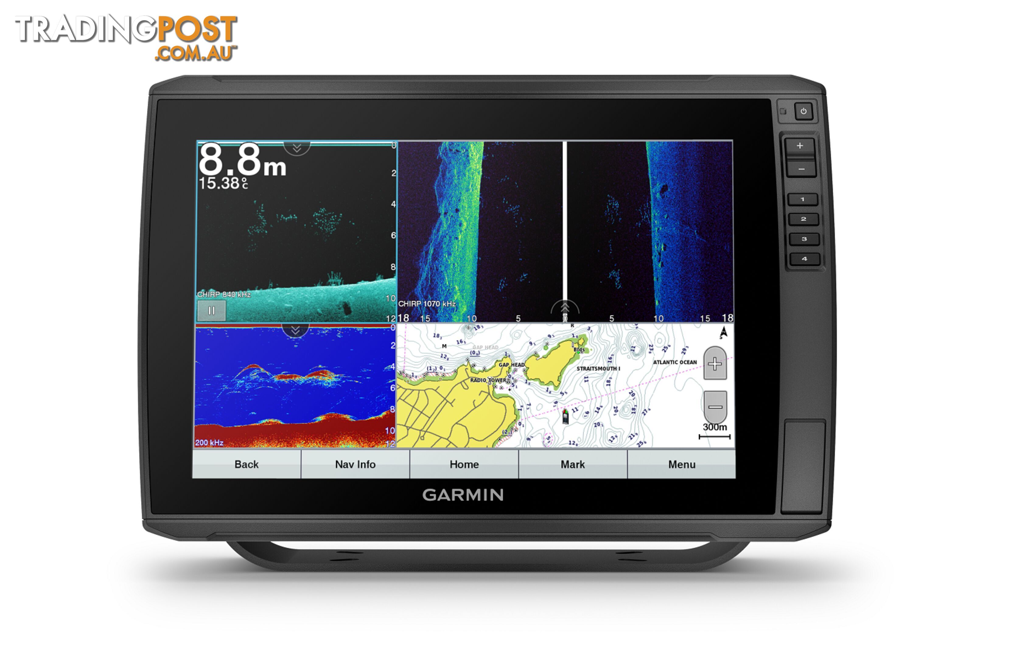 GARMIN ECHOMAP ULTRA WITH GT56 TRANSDUCER